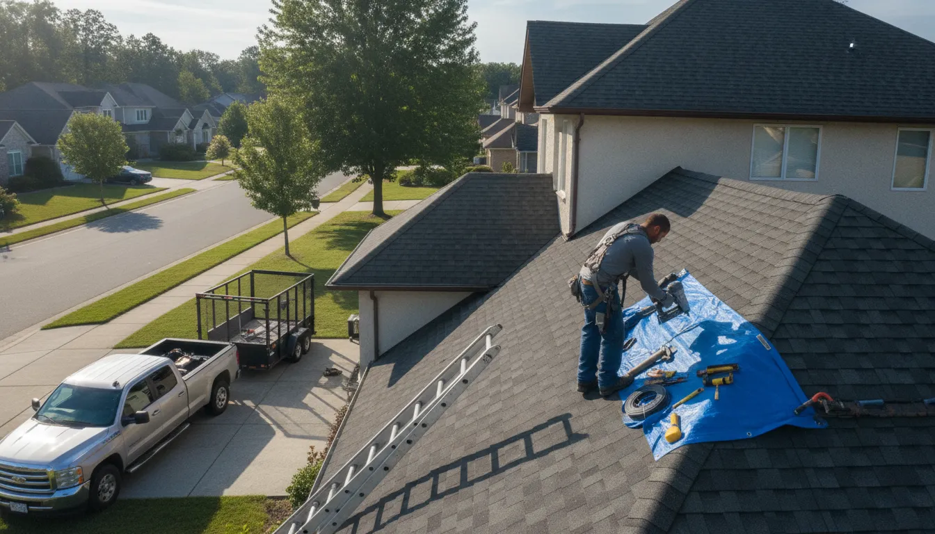 Trusted Storm Damage Roof Repair for Upland Homes & Businesses
